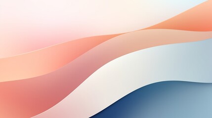 Fototapeta premium minimalist abstract background featuring soft pastel colors and gentle gradients