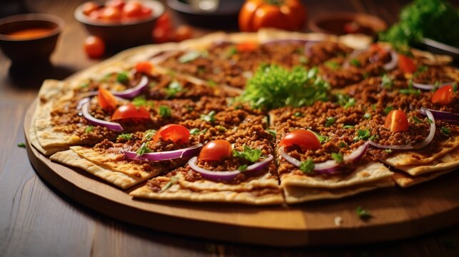 Lahmacun: Crispy Turkish Flatbread Delight