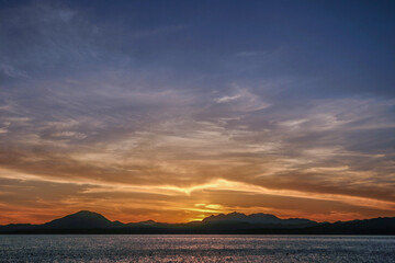 Fototapeta premium 函館湾の夕景