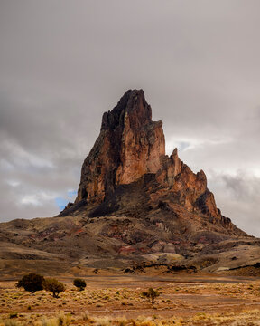 Landscape photograph of Agathla Peak in Arizona.