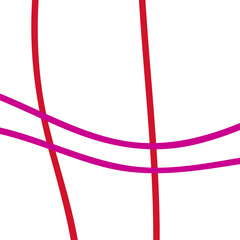 Red Graphic Lines Background