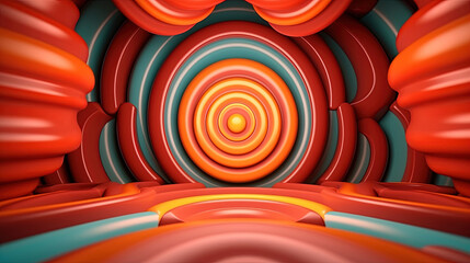 3d groovy style for background or wallpaper