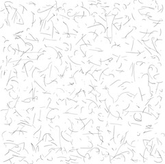 Many hairs accumulated in a single dusty mass