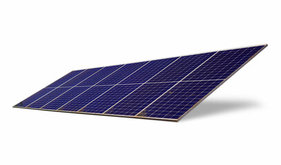 solar power panel Isolated on white background