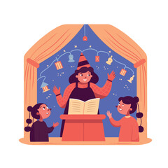 parent storytelling to children