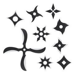 Shurikens - Ai Illustrator