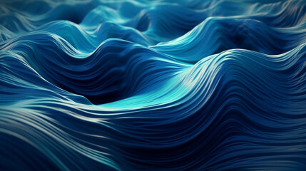 Fototapeta premium Generative AI, Aerial Symphony: Mesmerizing Ripples from Above