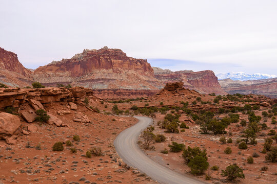 Landscape photograph of Capital Reef National Park in Utah. from Panorama Point
