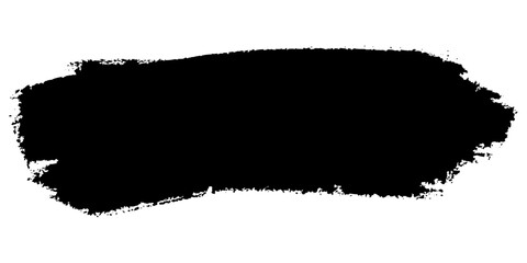 brush strokes, brushes, lines, black paint, grunge. hand drawn graphic element isolated on white background. vector illustration.