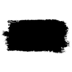 brush strokes, brushes, lines, black paint, grunge. hand drawn graphic element isolated on white background. vector illustration.