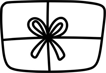 gift box doodle