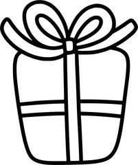 gift box outline
