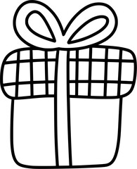 gift box outline icon