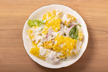 とうもろこしのサラダ