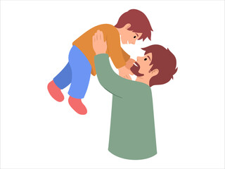 Father day People Character illustration