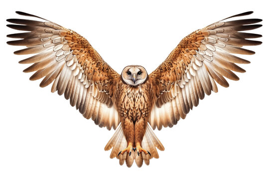recommend clip art: Owl Spreading Wings Isolated on Transparent Background - Generative AI
                    