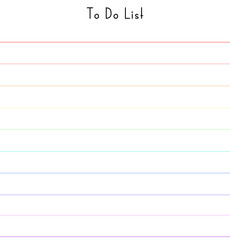To Do List Notes Memo Journal Planner