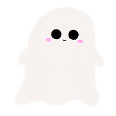 White Ghost Halloween 