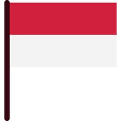 Indonesia Simple Flag-03