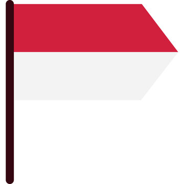 Indonesia Simple Flag-08