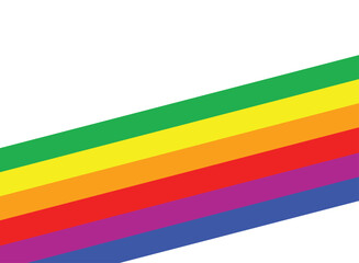 Rainbow abstract background with lines