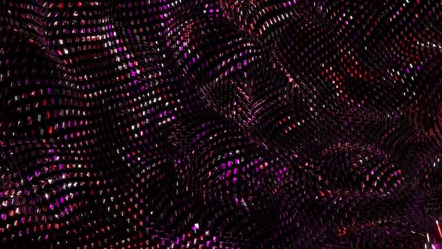 Abstract animation multicolor pattern 4K