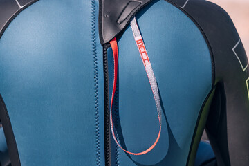 Professional and high-tech wetsuit for sports swimming in cold sea water