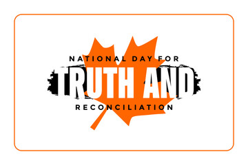 national day for truth and reconciliation - obrazy, fototapety, plakaty