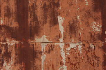 Rusty corrugated iron texture background. Abstract grunge rusty metal texture background.