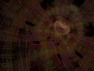 Imaginatory fractal abstract background Image