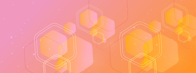 Vector shapes banner colorful colourful abstract geometric background