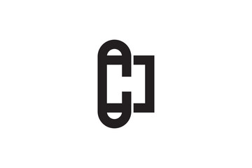 CH logo design concept