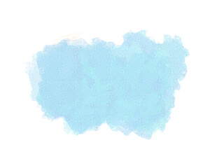 Beautiful blue watercolor backgrounds use for wedding, party backdrop. Illustration and elements
