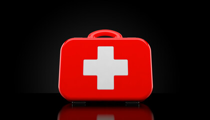 Obraz premium First aid kit