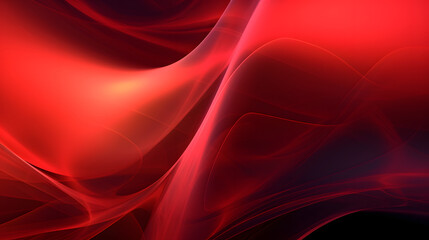 Fototapeta na wymiar Digital red flame wave curve abstract graphic poster web page PPT background