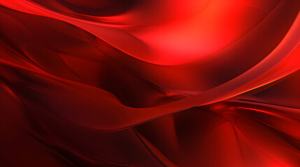Plakat Digital red flame wave curve abstract graphic poster web page PPT background