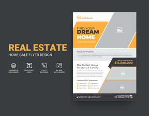 Real estate flyer Template