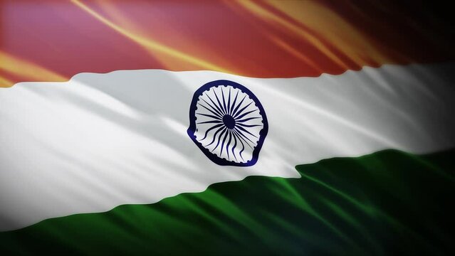 Flag of India, full screen, high resolution, 4K Republic of India Flag