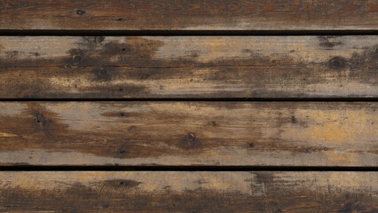 Fototapeta premium natural wooden background. aged wood with paint residue on it. High quality photo