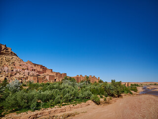 Ait Ben Haddou, city in Morocco known from Hollywood movies.