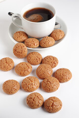 Coffee and italian cookies