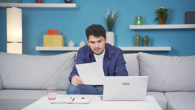 The man who frets over abusive paperwork.