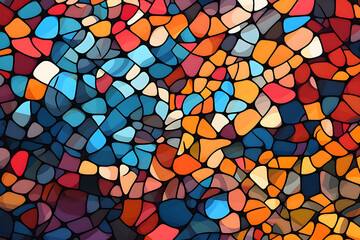 abstract segmentation art background