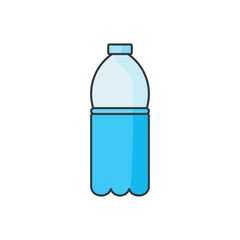 Plastic Bottle Icon vector design templates simple and modern concept