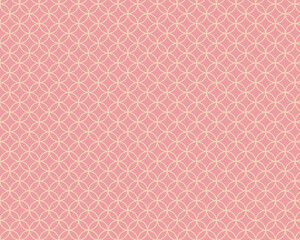 七宝模様シームレスパターン2