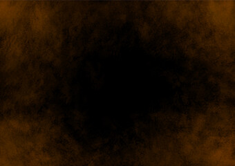 Orange and black gradient abstract background by using a paint brush to create a texture similar to old leather created by illustrator.