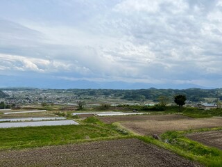 landscape with a road