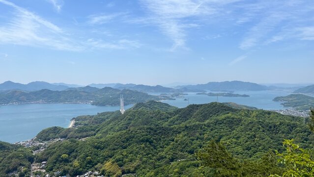 view from the mountain