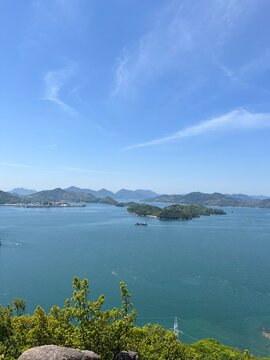 view from the sea