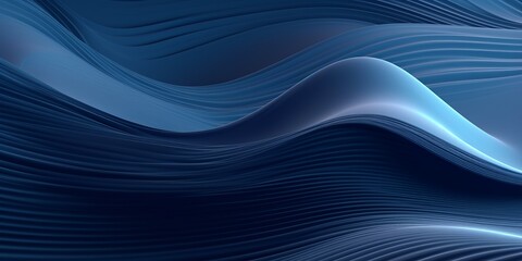 Blue and gray digital wallpaper waves. Background Generative Ai